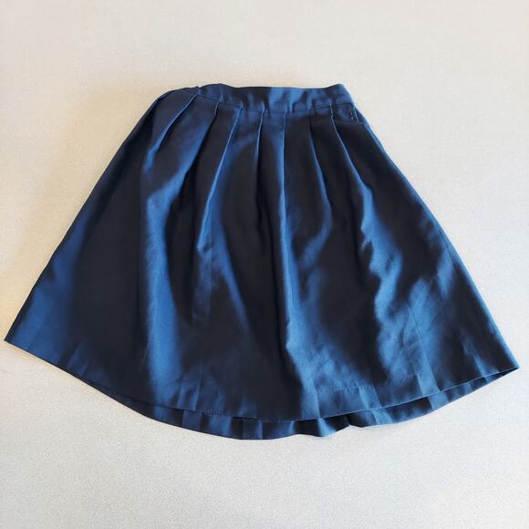 French Toast Skirt Girls Size 12 Blue Pleated Elastic Waistband - Picture 2 of 8